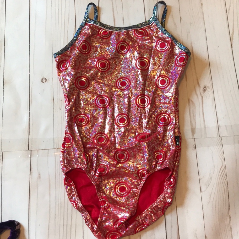 Destira Adult Medium gymnastics leotard